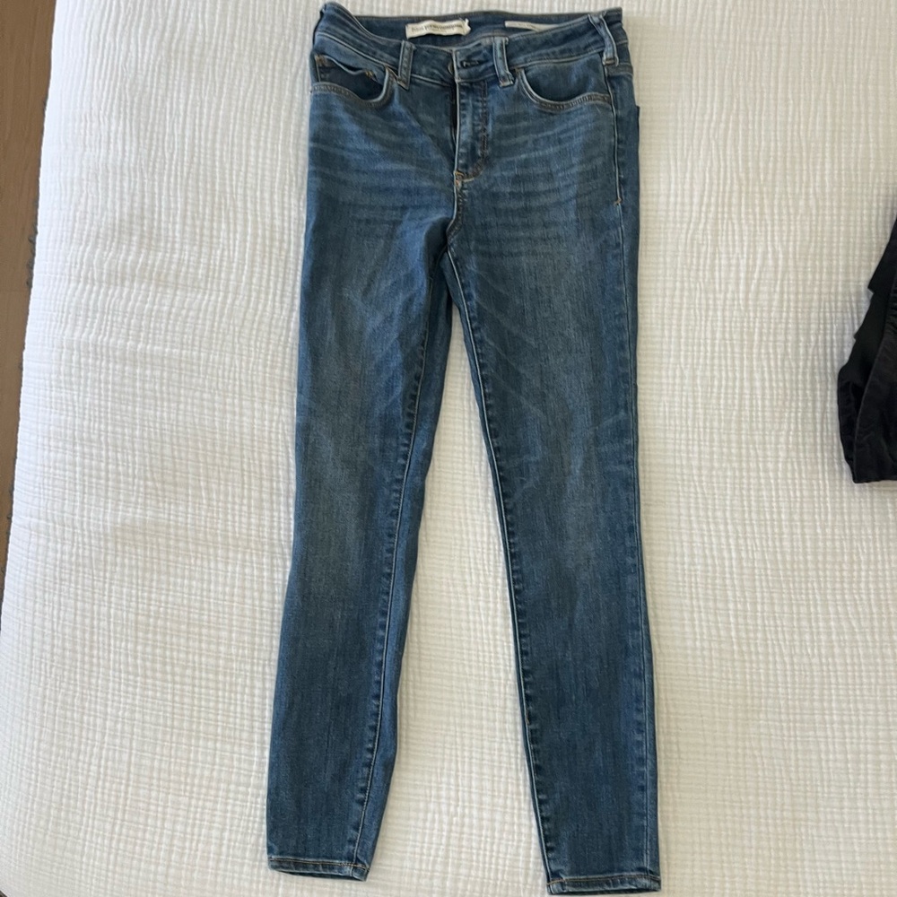 Pilcro Classic High Rise Denim Legging Women's Jeans, Size 28